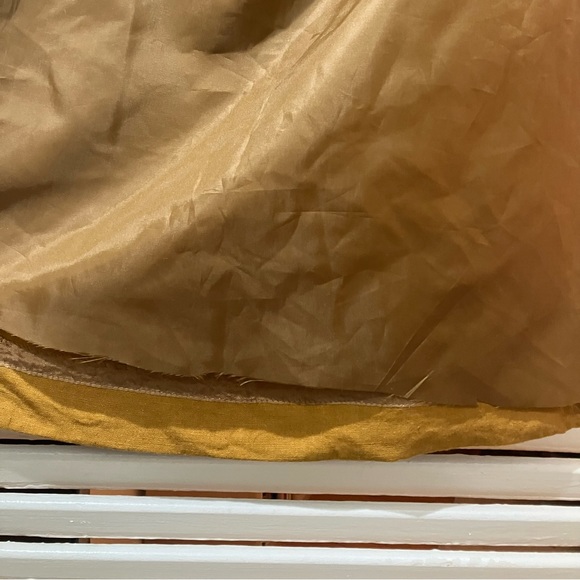 Vintage midi skirt ~ ochre - Picture 6 of 6